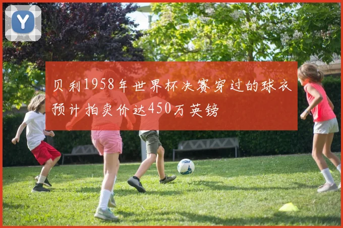 贝利1958年世界杯决赛穿过的球衣预计拍卖价达450万英镑